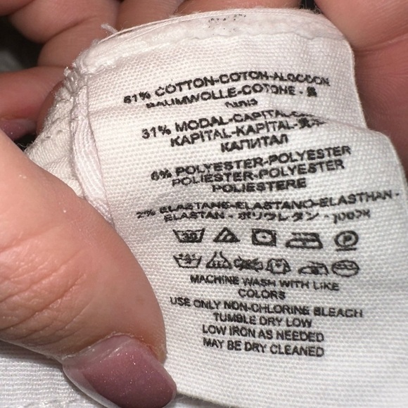 Free People women’s white distressed skinny jeans 27 denim contemporary - Picture 4 of 10